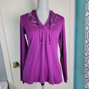 Espirit Purple Hoodie Sz XL
